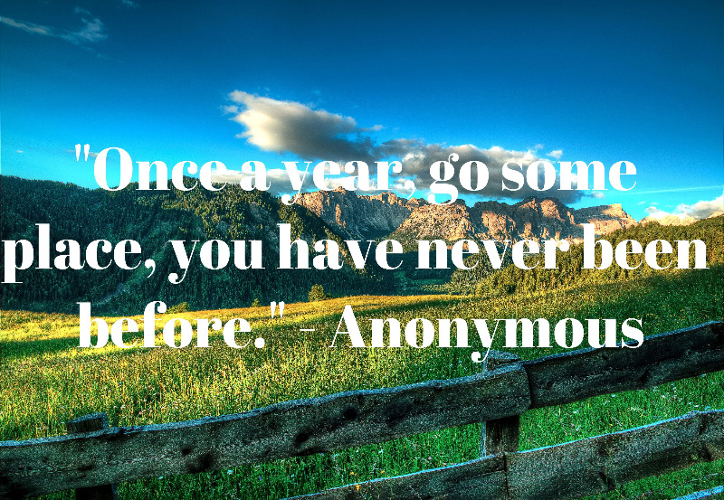 Anonymous Travel quote