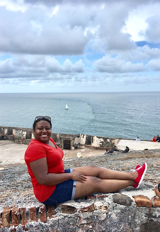 At El Morro Fort in San Juan